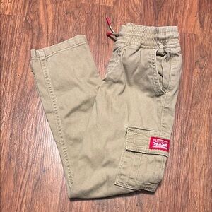 Levi's Boy Tan Casual Cargo Pants